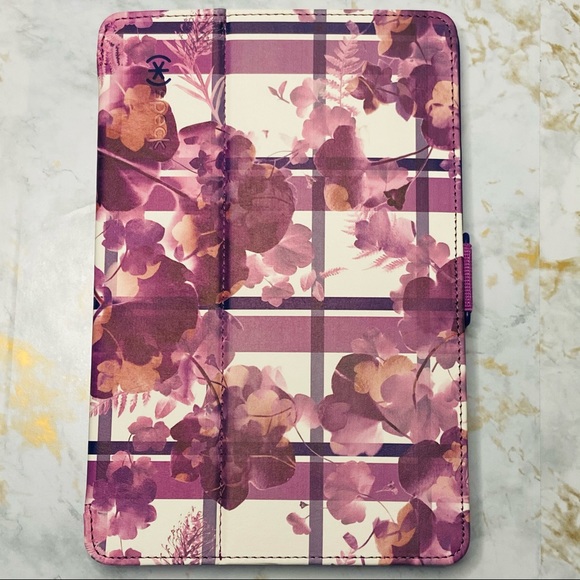 Speck Apple IPad Mini 4 Case Cover Floral Purple - Picture 7 of 7